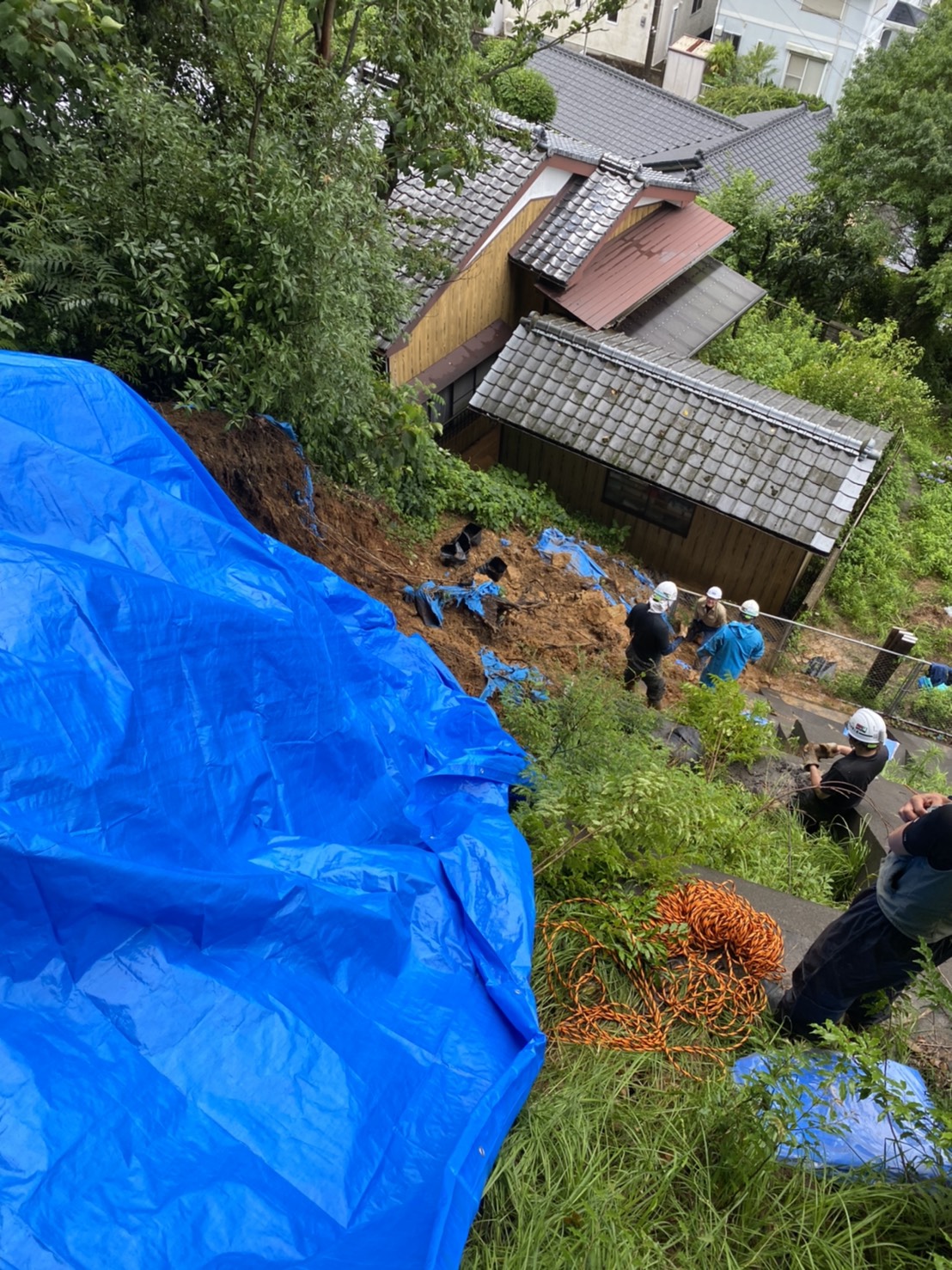 土砂災害等の二次災害防止対策